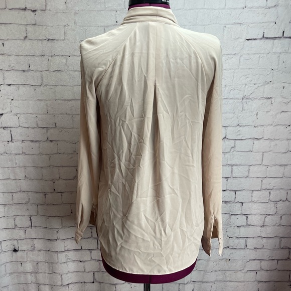 Trouvé twist front cut out blouse size XS - Picture 3 of 5